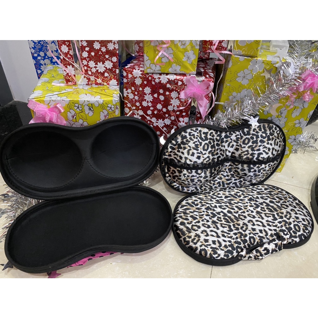 Cặp Đựng Quần Áo Lót Du Lịch Họa Tiết - Giữ Form, Bảo Vệ Dáng Áo Ngực Đắt Tiền