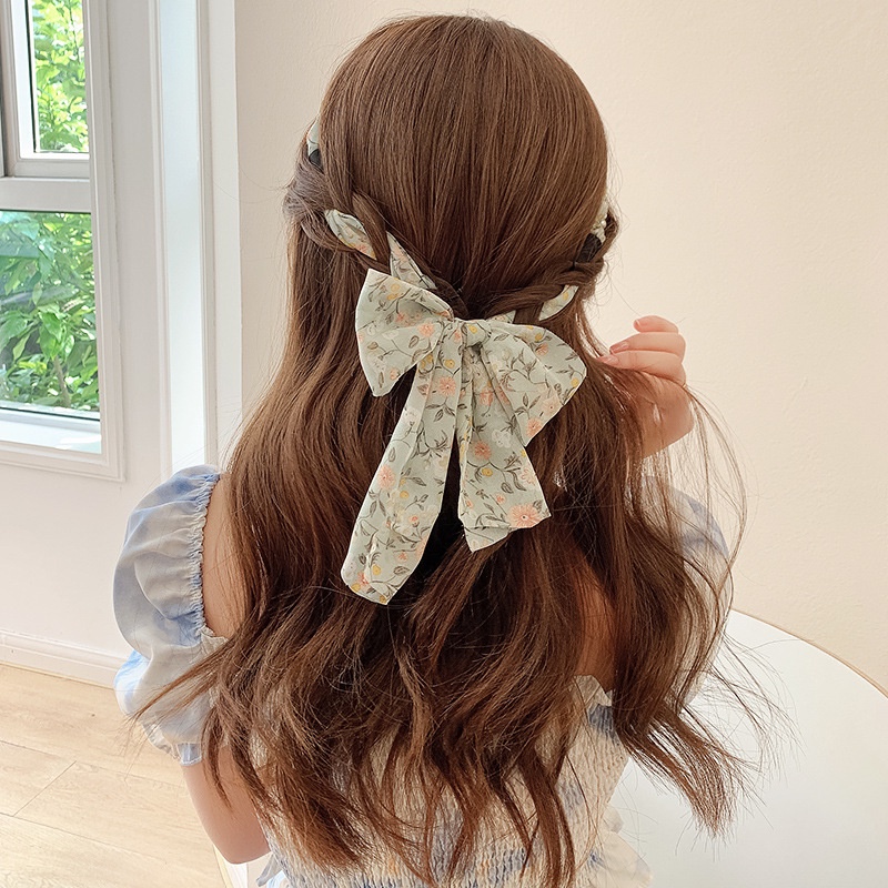 Băng Đô Cài Tóc Đính Hoa Và Ngọc Trai Thời Trang Mùa Hè Hàn Quốc 2023