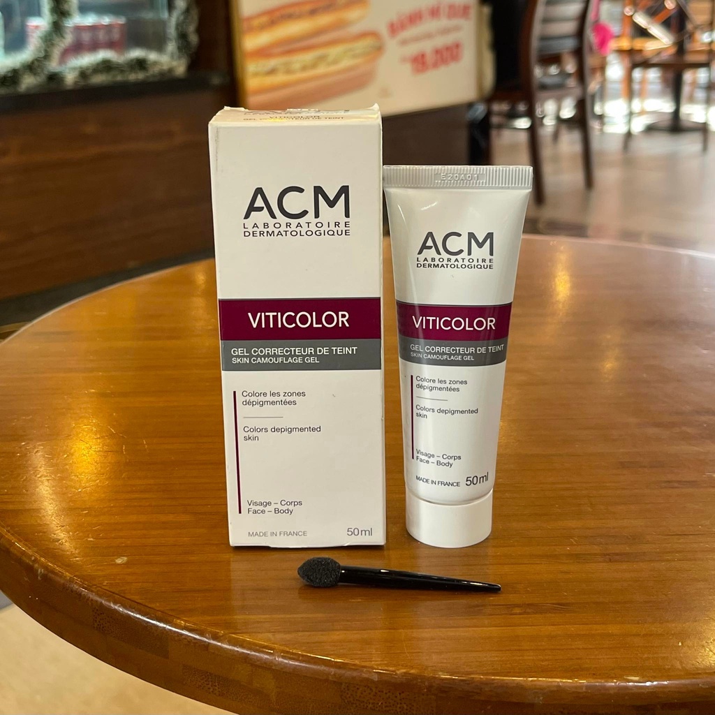 Kem che khuyết điểm cho vùng da giảm sắc tố ACM Viticolor Skin Camouflage Gel 50ml