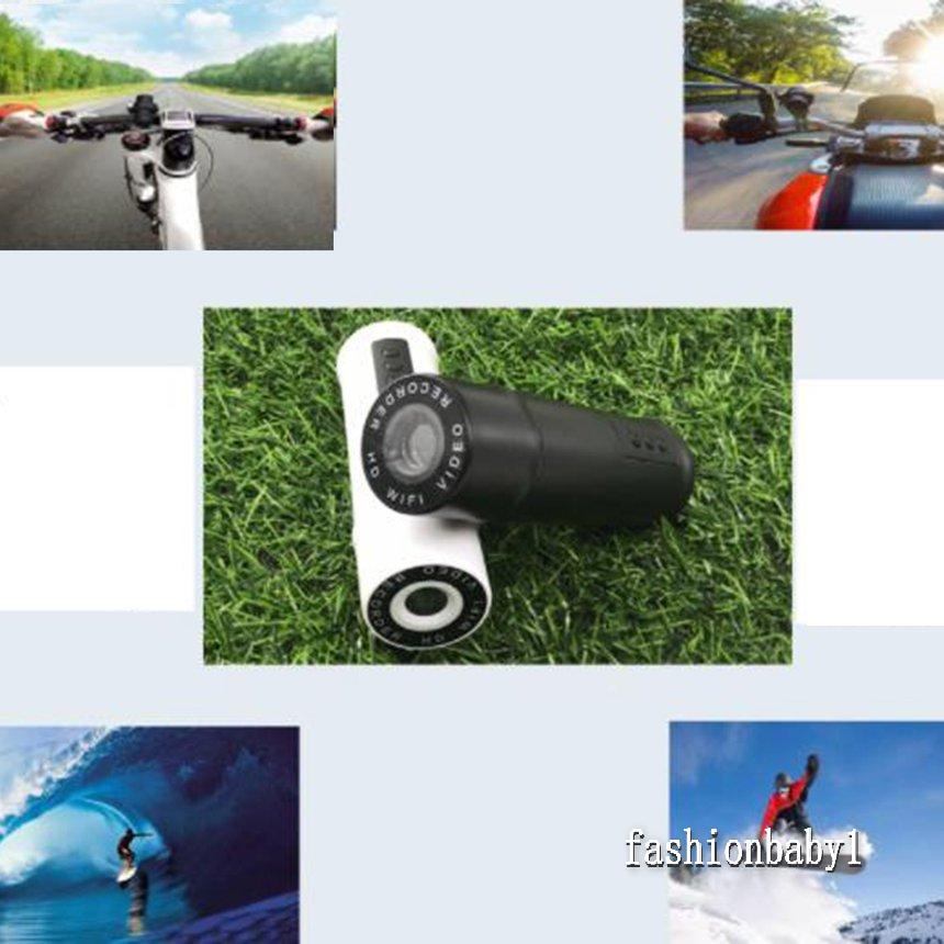 Motorcycle Camera DVR Camcorder Full HD 1080P Wifi Bicycle Motorcycle Helmet Sport Dash Cam Camera Car Videos Recorder