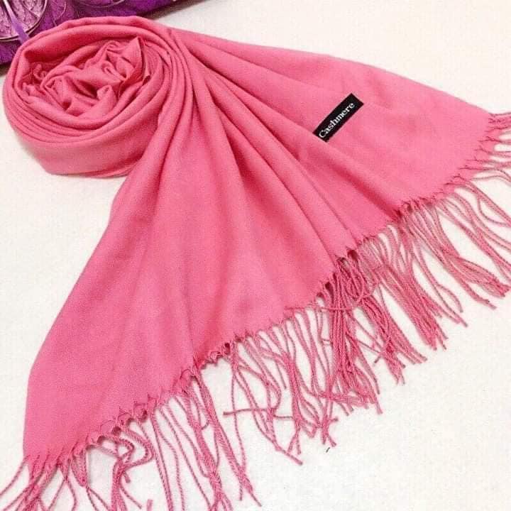 Khăn quàng cổ lông cừu Cashmere cho phái đẹp tặng Chun xoắn nhỏ nhắn cho bé
