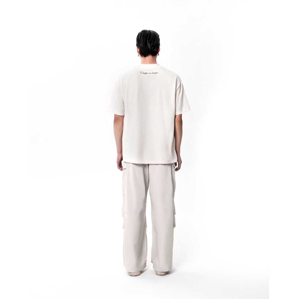 Áo Polo Escape into Spring_ Off White/Black