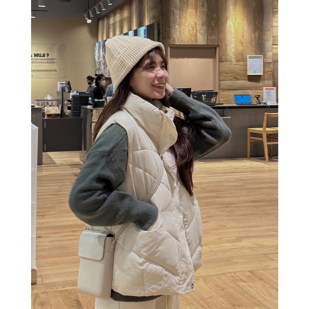 Áo Phao Gile Trơn  Siêu Hot, Dáng Basic, Freesize Dưới 60kg, Có Quà Tặng Kèm | BigBuy360 - bigbuy360.vn