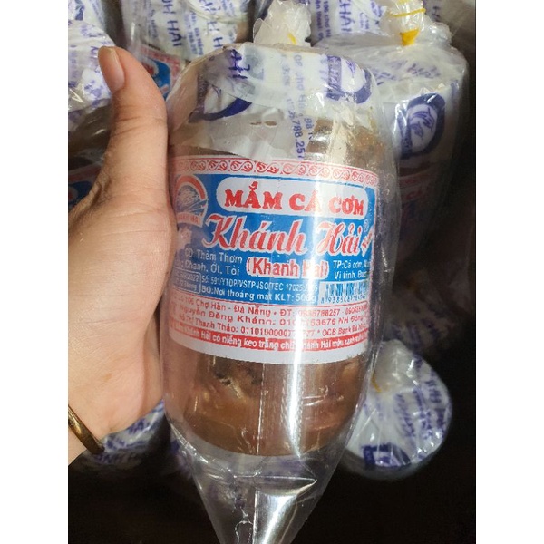 MẮM NÊM CÁ CƠM NGUYÊN CON KHÁNH HẢI ĐÀ NẴNG