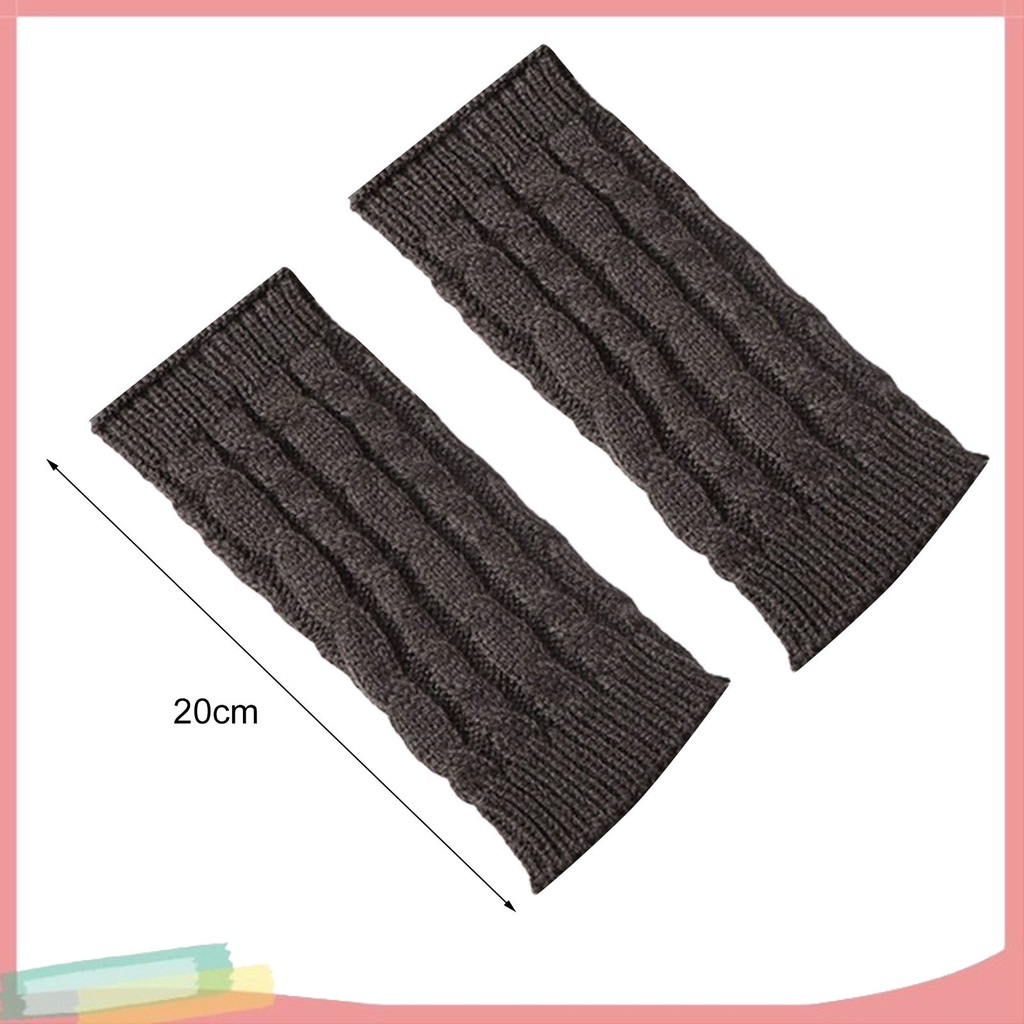 Găng tay giữ ấm hở ngón thời trang cho nữ