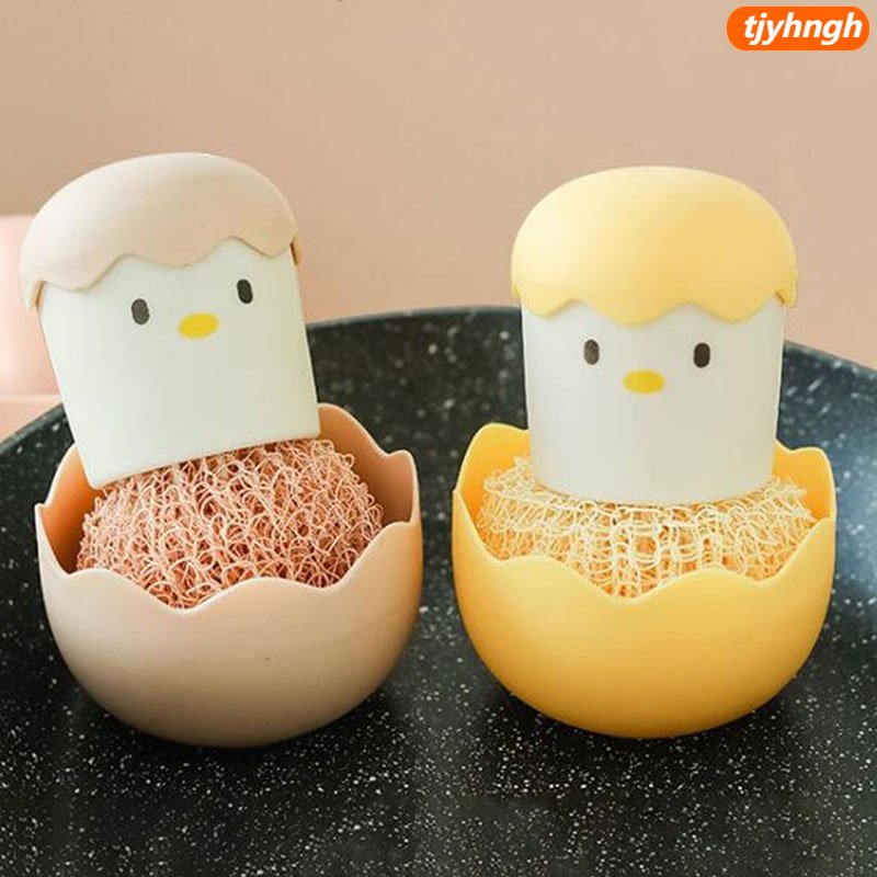 Miếng Rửa Chén Đĩa / Vỏ Trứng Gà Đa Năng Sáng Tạo