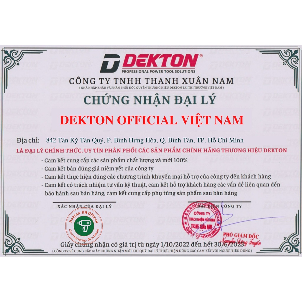 Bét Xoay 360 độ - Dùng Cho Máy Xịt Pin Dekton SRX775 - Chân Gài Chữ T - Thích Hợp Cho Thợ Rửa Điều Hòa