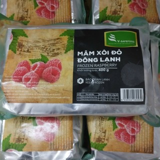 MÂM XÔI ĐỎ ĐÔNG LẠNH 1KG – FROZEN RASPBERRY CAO CẤP