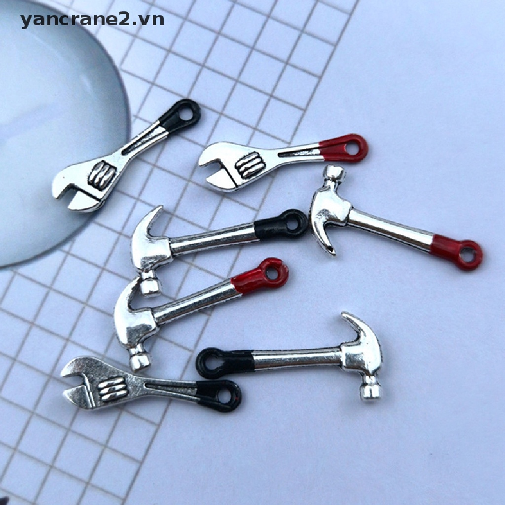 Bộ 2 Dụng Cụ Búp Bê mini Dùng Để Bảo Trì Dụng Cụ Sửa Chữa Trang Trí Nhà Búp Bê {yancrane2.vn}