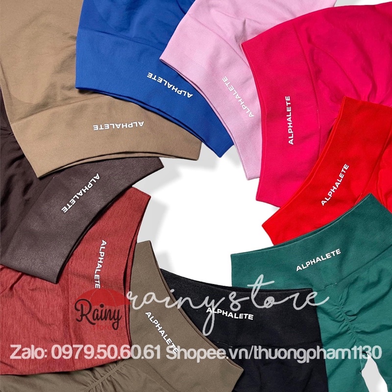 Quần đùi biker Alpha thun dệt cao cấp, sẵn chun mông Rainy Store