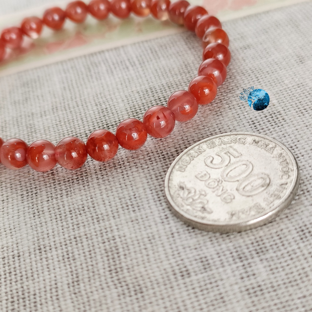 Vòng tay đá s.outhern red a.gate 5.5mm