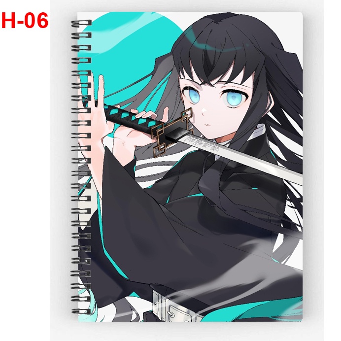 Sổ lò xo -sổ gáy xoắn Tokitou Muichirou anime KImetsu No Yaiba