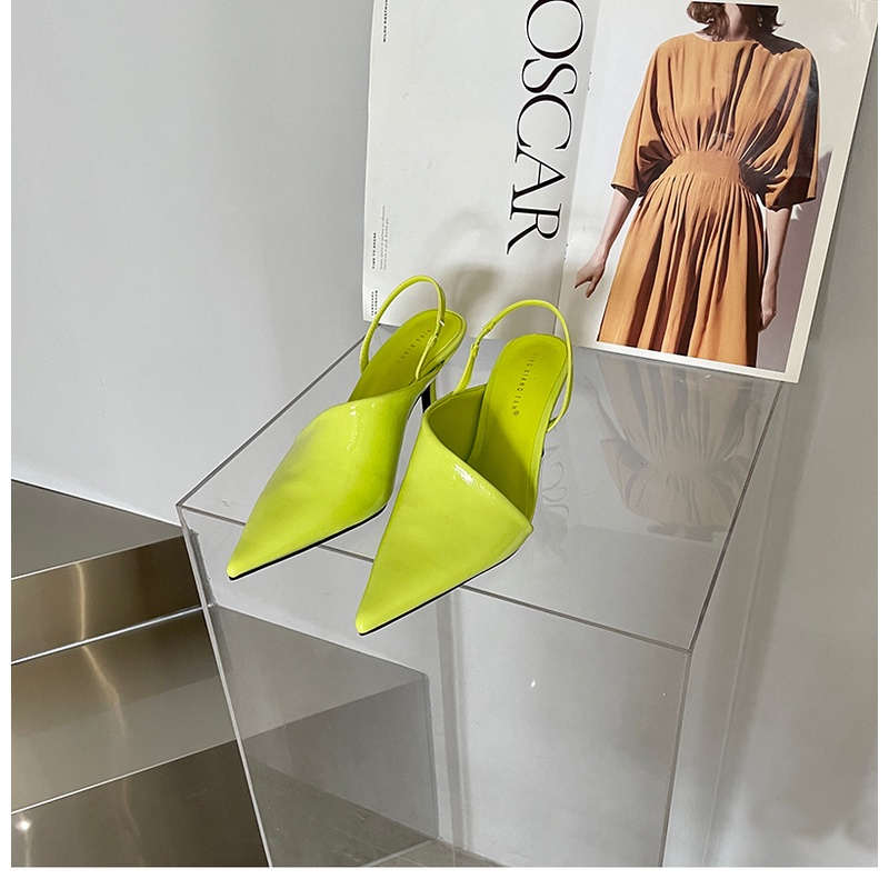 Giày Cao Gót Mũi Nhọn Phong Cách Âu Mỹ Thời Trang 2023 Cho Nữ