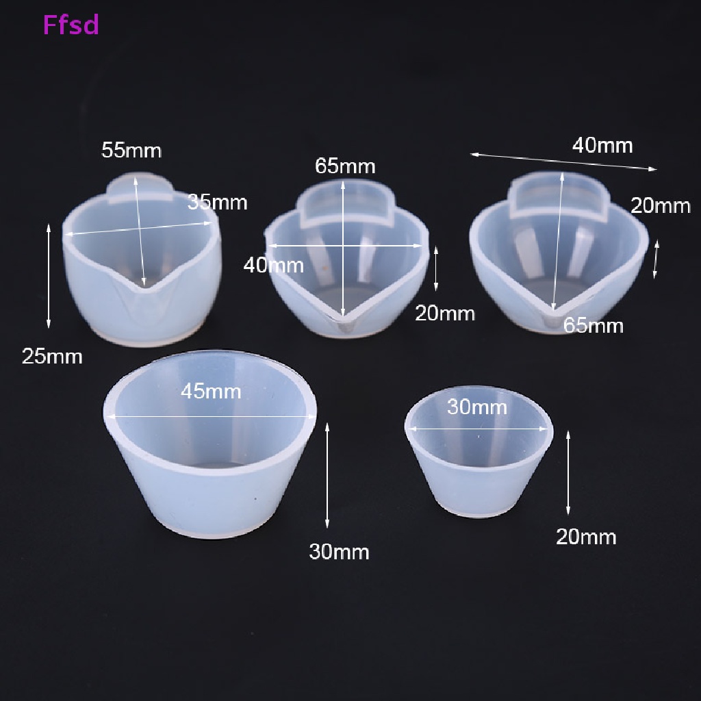 Set 5 Khuôn Silicone Làm Đồ Trang Sức DIY Bán Chạy