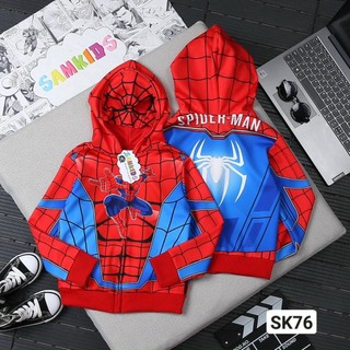 Áo khoác cho bé, vải da các co giãn 4 chiều, hình in sắc nét Herokids KHOAC210X