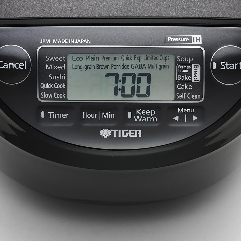 Nồi cơm cao tần áp suất Tiger JPM-H18V  Tặng 1 Bếp đôi hồng ngoại Tiger Queen SQ-350T