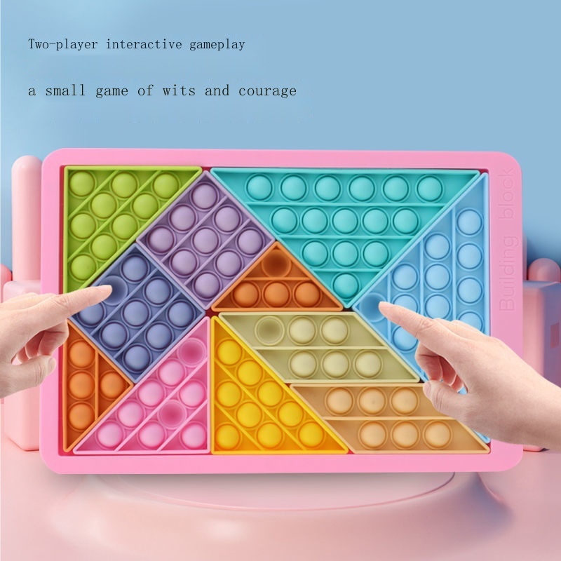 Bộ Đồ Chơi Xếp Hình Giáo Dục Phát Triển Trí Tuệ Cho Bé