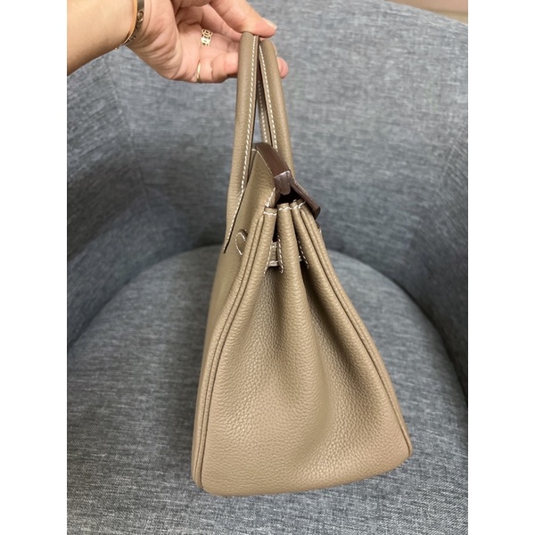 Túi xách HM B25 bản khâu da togo nhập khẩu