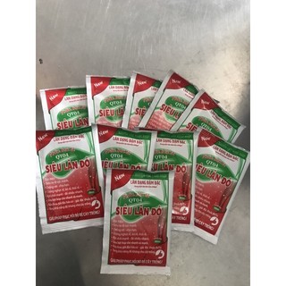 Combo 10 gói - Phân bón lá Siêu Lân Đỏ chính hãng (20ml) - Siêu ra rễ