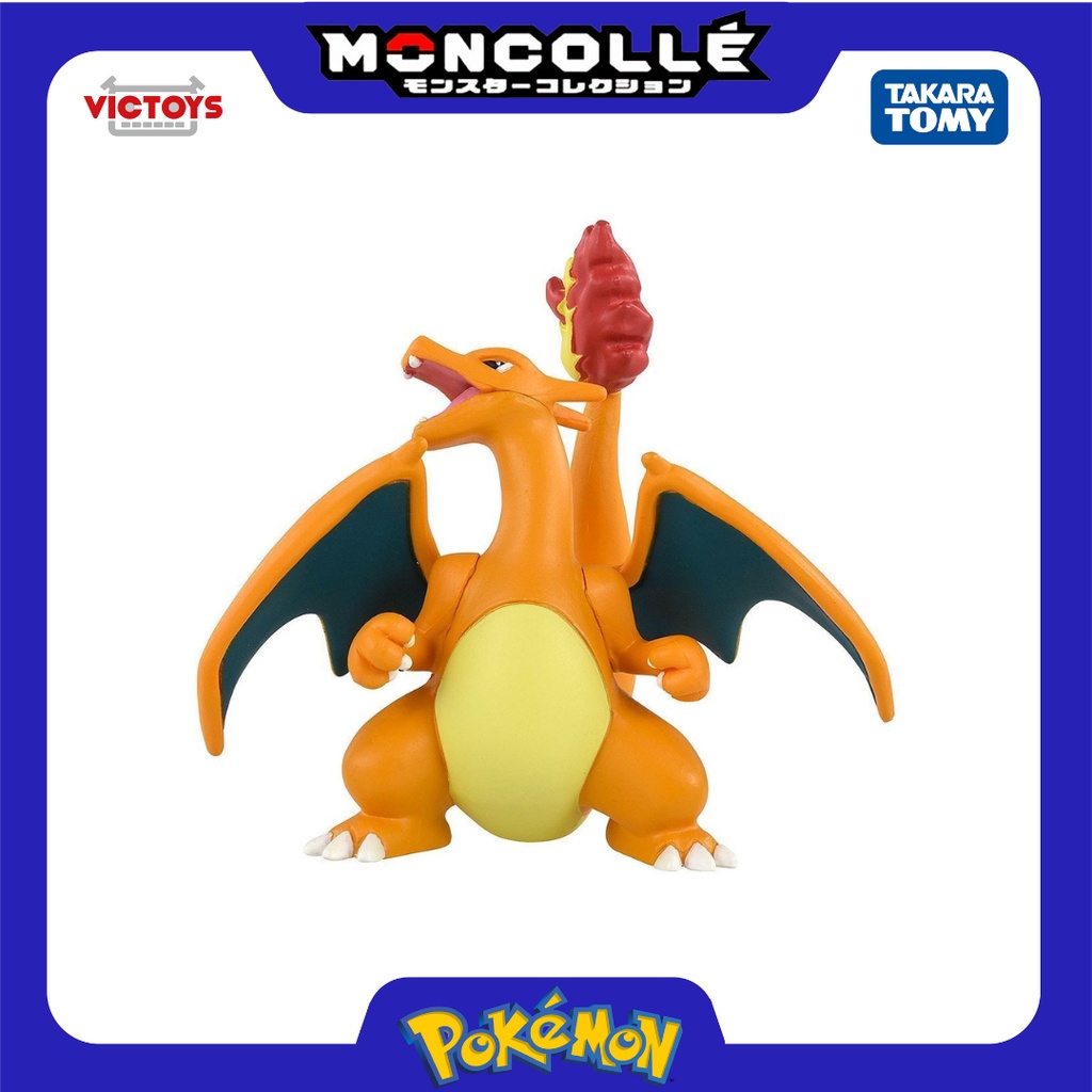Mô hình Pokemon Moncolle EX MS-15 Charizard 141747 Fullbox Chính Hãng Takara Tomy - Victoys