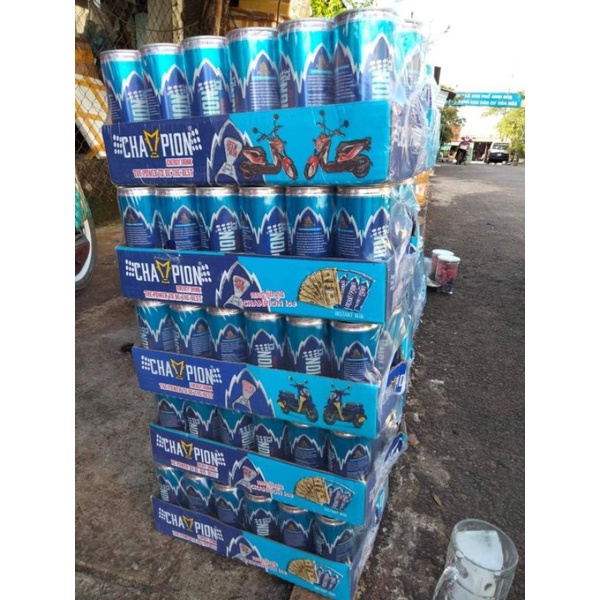 Nước ngọt bò cụng the.24lon.