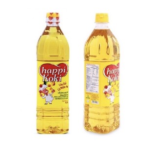 Dầu ăn an long happi koki chai 1 lít