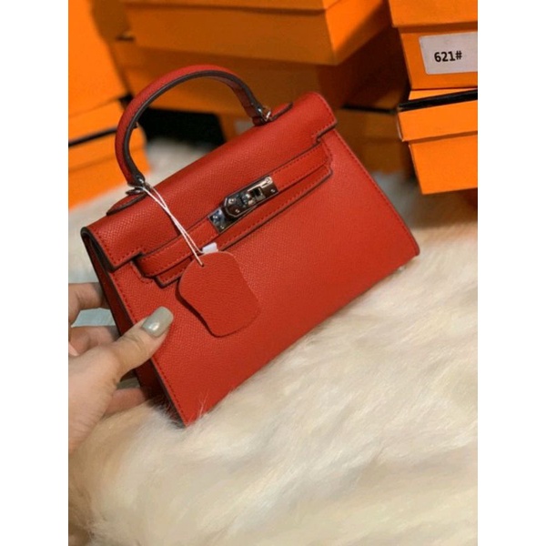 Túi xách H. M kellyy nhiều màu size 19 22 25