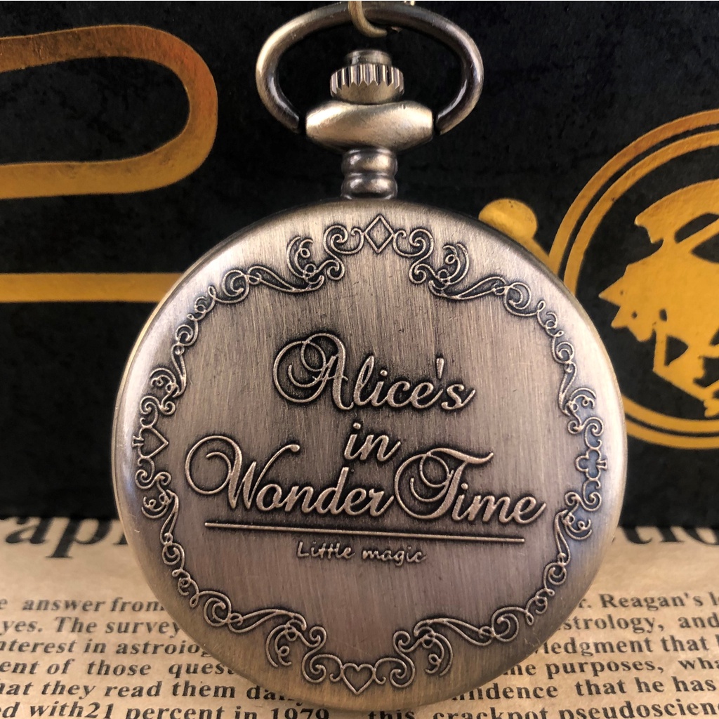 Alice Đồng Hồ Quả Quýt Hình Thỏ Con Đáng Yêu Cho Nữ