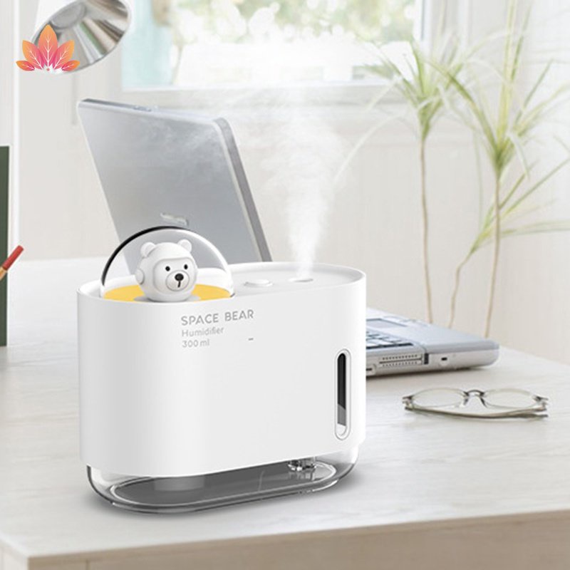 Máy Tạo Độ Ẩm Không Khí Siêu Âm Mini Có Đèn Ngủ Nhiều Màu Sắc JP5 Cho Phòng Ngủ / Văn Phòng
