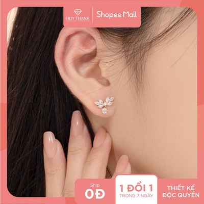Bông Tai Nữ Vàng Tây 14K BT420 Huy Thanh Jewelry