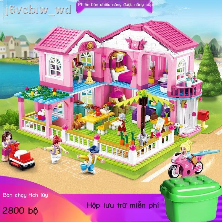 ∏ ✸ Bé Gái Series Xếp Hình Nhà Lắp Ráp Biệt Thự Công Chúa Lâu Đài Tương Thích Lego Khối Xây Dựng Đồ Chơi Ghép Quà Tặng G