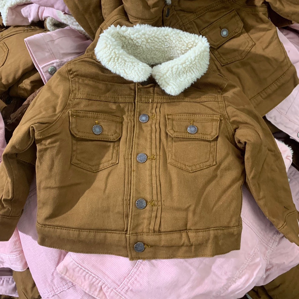 T&Dshop Áo Khoác Lót Lông Bé Trai Nhí, Hàng Việt Nam Xuất Khẩu.