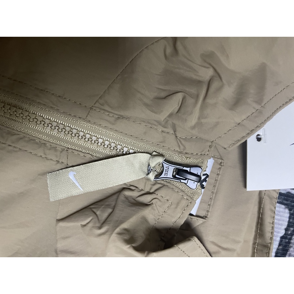 Áo Khoác Cổ Đứng Chống Gió Thêu Logo Nike Phối Khóa Kéo Tùy Chỉnh Kèm Nhãn Giặt