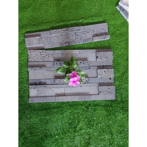 ĐÁ GHÉP TỔ ONG XÁM 10×50 8477 – ĐÁ TRANG TRÍ