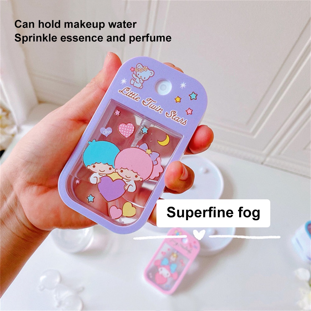Sanrio Cinnamoroll Chai Xịt Hello Kitty Hello Kitty 40Ml Hoạt Hình Với Phễu Mini Miễn Phí Cho Trẻ Em Nước Hoa Có Cồn