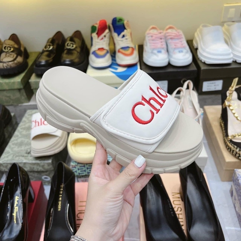 Dép Sandal QC cao cấp Chleé - Dép Chleé đế dày