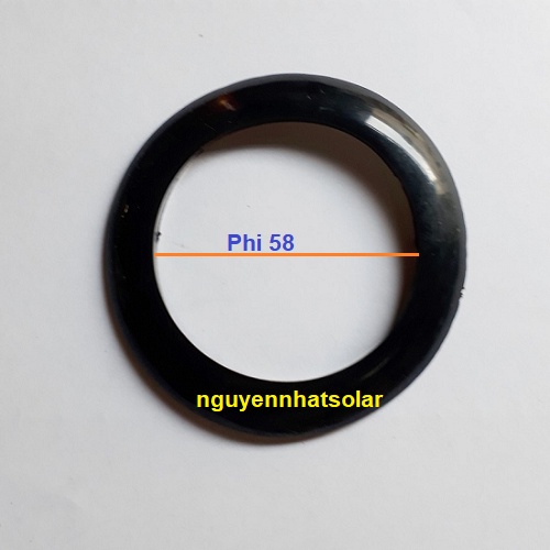 1 cặp ron gioăng phi 58 máy nước nóng năng lượng mặt trời