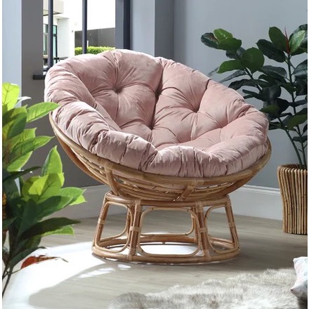 Ghế mây papasan cao cấp 1m2, ghế mây thư giãn trang trí phòng khách, ban công