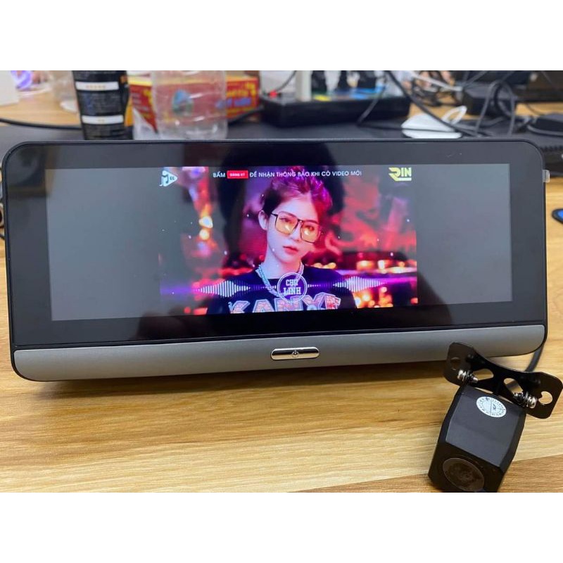 Camera hành trình taplo NOVATECH T98Pro cảnh báo tốc độ dẫn đường 8 inch