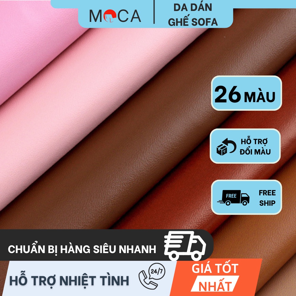 Da dán PU, vải da tự dính, miếng dán ghế sofa, đồ da