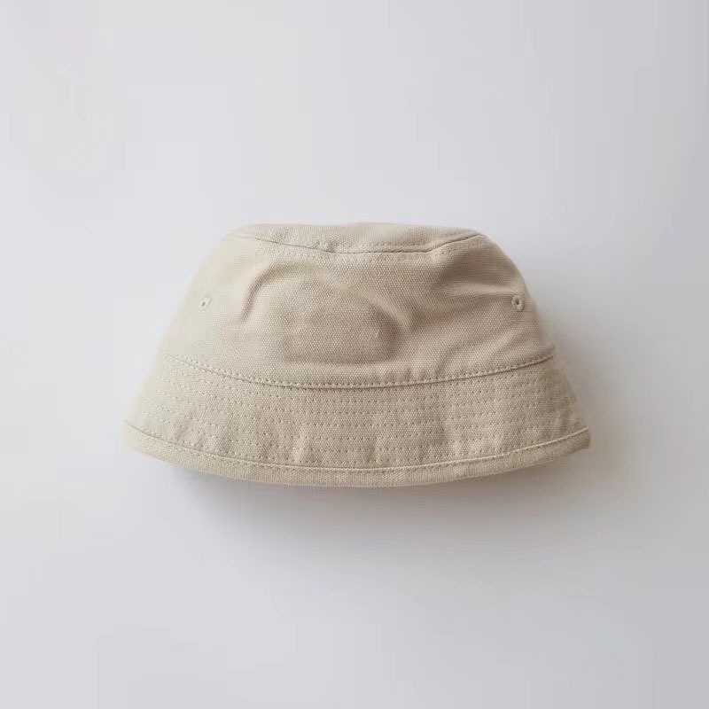 BABEPROUD Mũ bucket màu trơn đơn giản phong cách Hàn Quốc cho bé