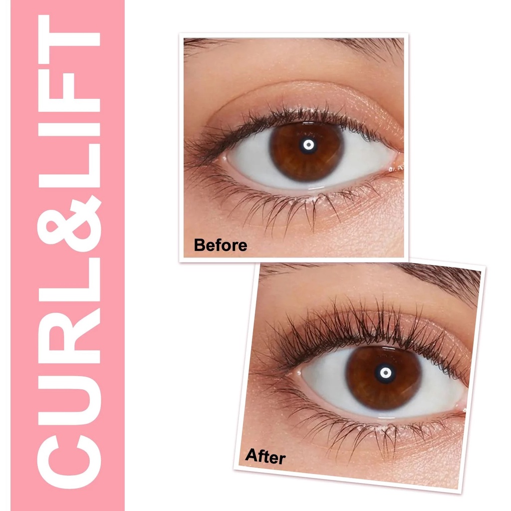 1 Dụng Cụ Bấm Cong Mi Cầm Tay Bằng Kim Loại Màu Hồng Dành Cho Nữ