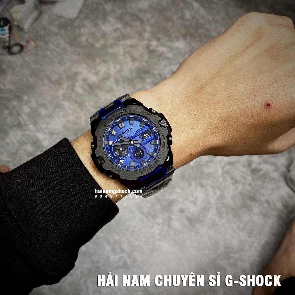 Đồng hồ nam G-SHOCK GST-B400BD-1A2 Camouflage | GST-B400 Camouflage | GST B400 | Full phụ kiện.