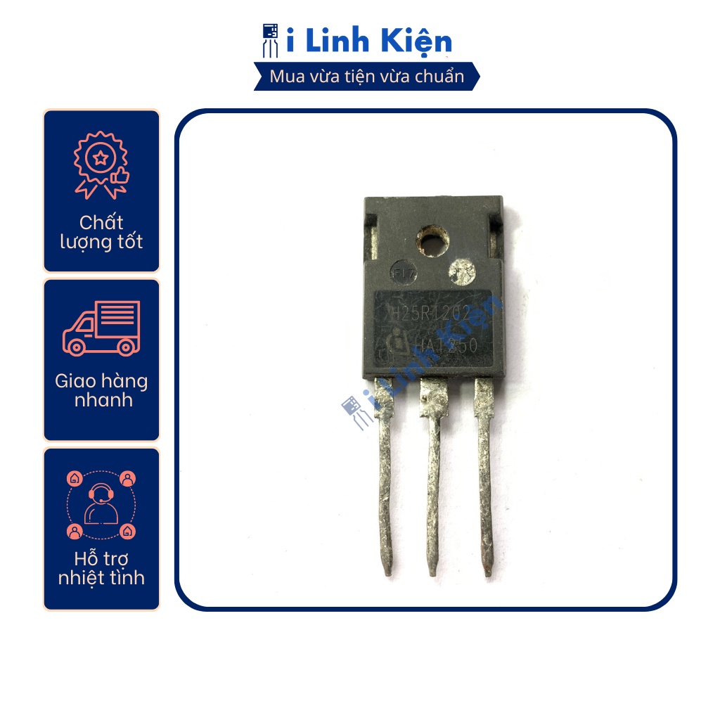 IGBT bếp từ H20R1203 H25R1203 H30R1202 H30R1602 GT60N321 GT60M303 CT60AM FGA25N120 tháo máy nguyên bản chất lượng tốt.