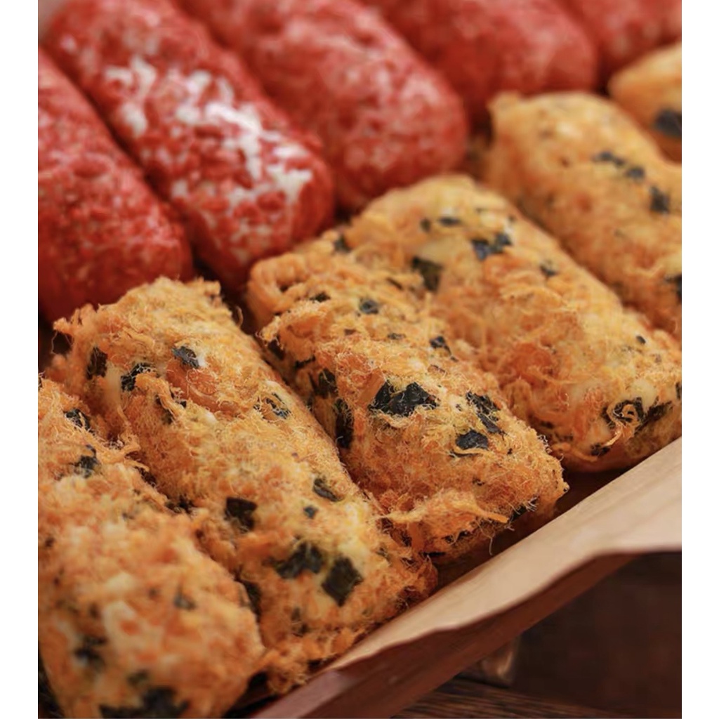 Bánh Ống Chà Bông Đài Loan Kẹp Kẹo Marshmallow - Bánh Hot Trend 2023