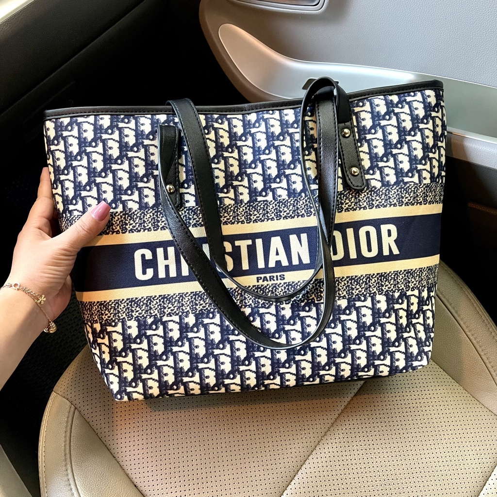 Túi Tote D.ior Paris Size Lớn Tiện Dụng Hàng Xuất