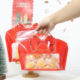 Túi zip hình nơ đỏ