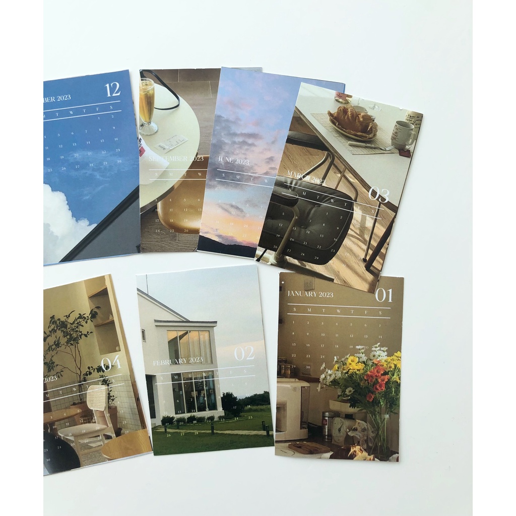 Set lịch Made by Mei.room 2023