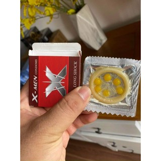 Bao Cao Su XMen CÓ 6 Bi gân gai hộp 1 cái