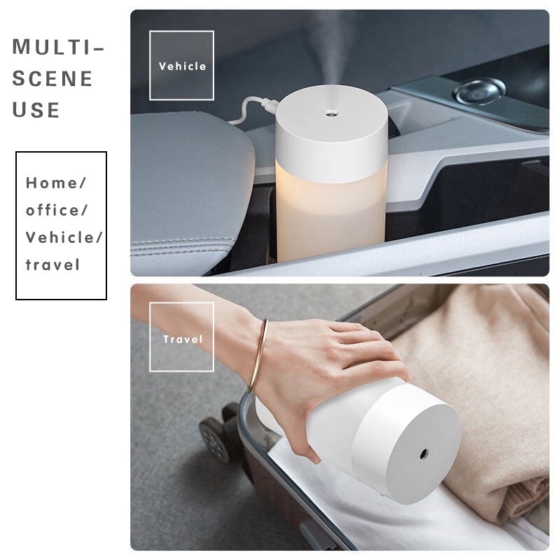 Máy khuếch tán tinh dầu Tạo Ẩm Không Khí Có Đèn LED